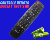 Controle Remoto Duosat Troy S HD